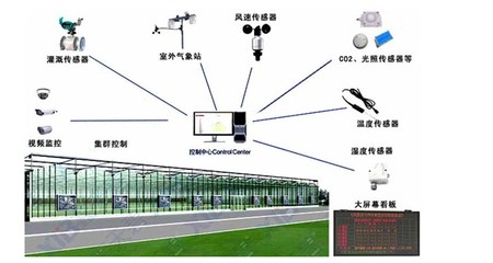 智慧農業新篇章 溫室連棟各功能系統與智能控制系統的全面集成